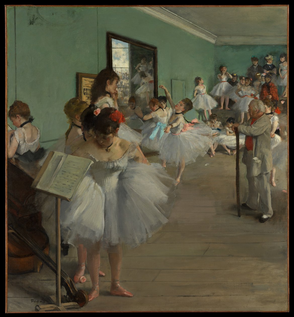 Le cours de danse - Edgar Degas