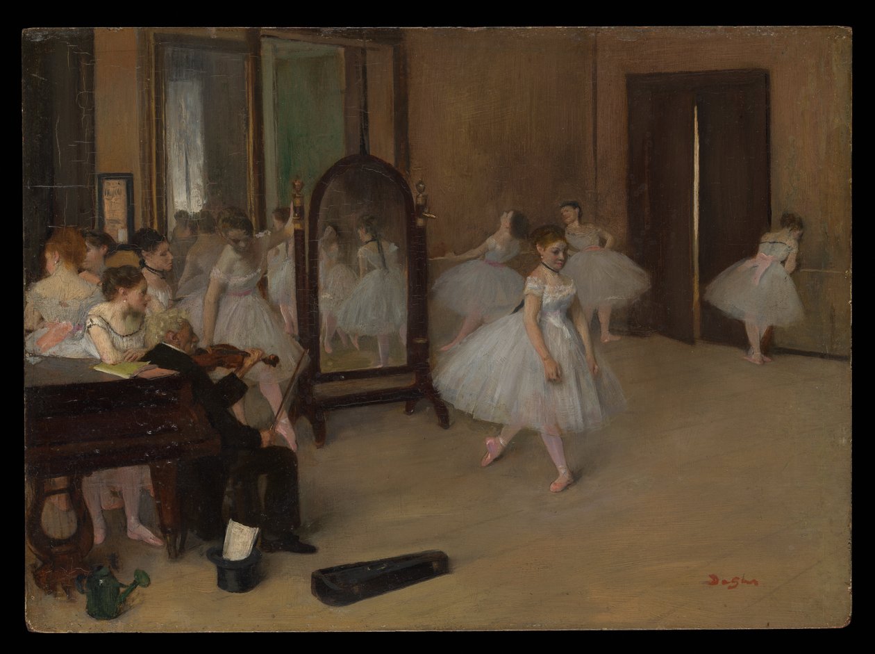 Le cours de danse - Edgar Degas