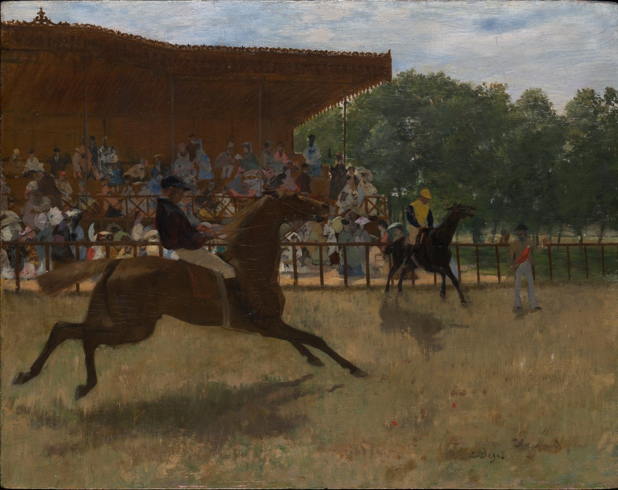 Le faux départ - Edgar Degas
