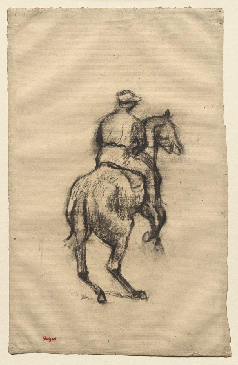 Le jockey, vers 1885-1900 - Edgar Degas