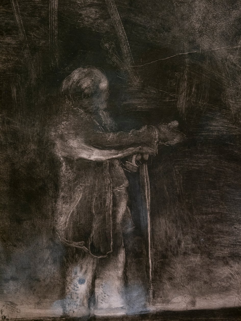 Le maître de ballet (détail) (réalisé en collaboration avec Ludovic Lepic) - Edgar Degas