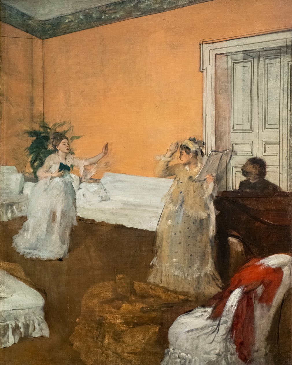 La Répétition de la Chanson - Edgar Degas