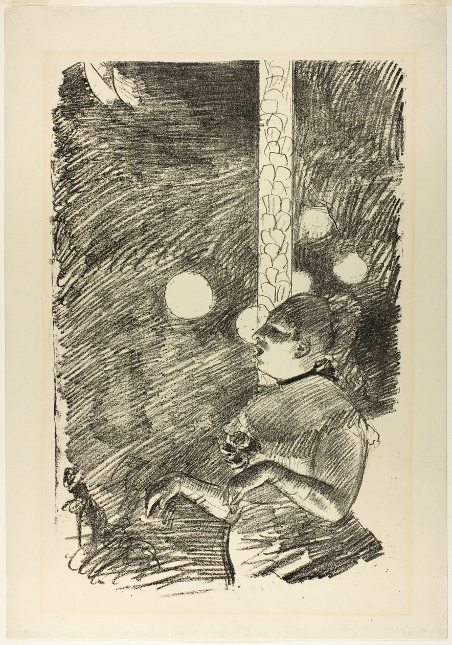 Le chant du chien - Edgar Degas