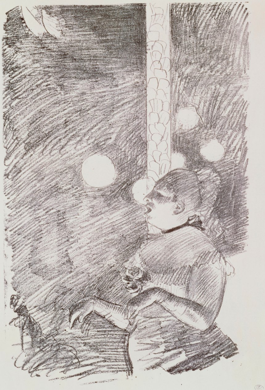 Le chant du chien, 1876-77 - Edgar Degas
