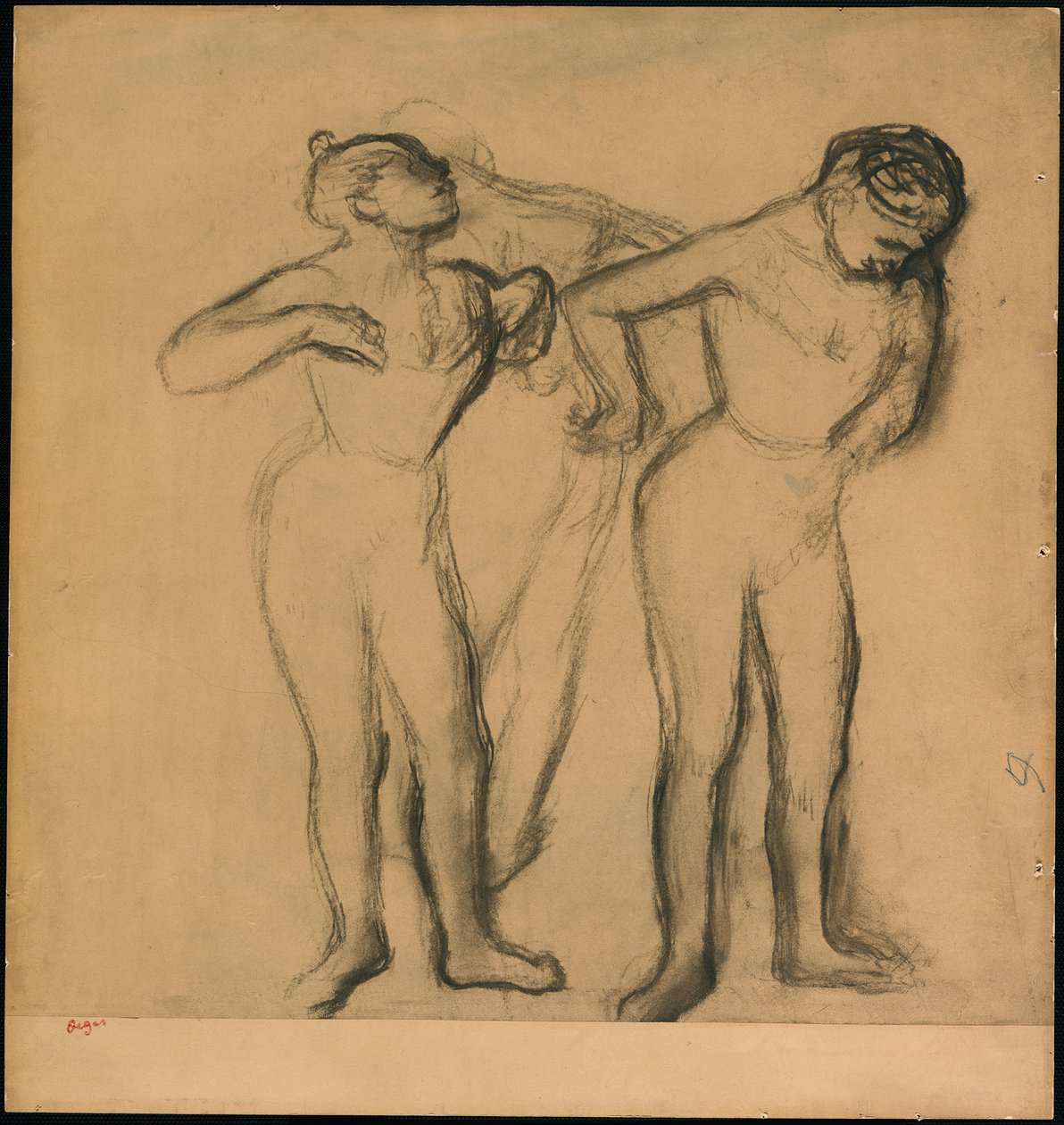 Trois danseurs - Edgar Degas