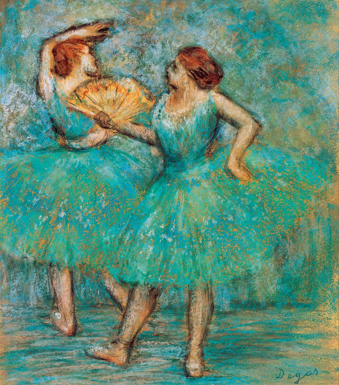 Deux danseurs, vers 1905 - Edgar Degas