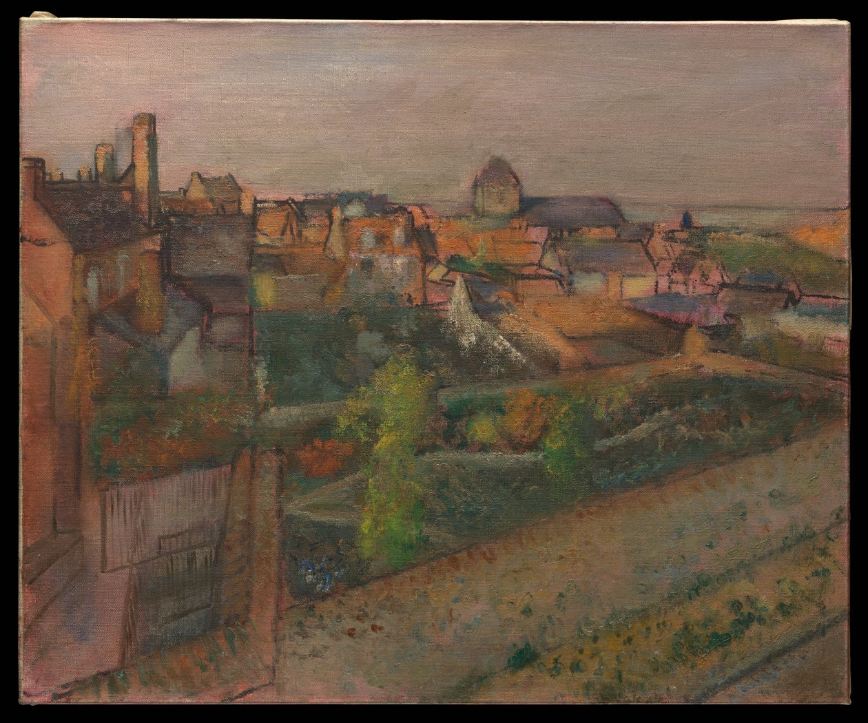 View of Saint-Valéry-sur-Somme - Edgar Degas