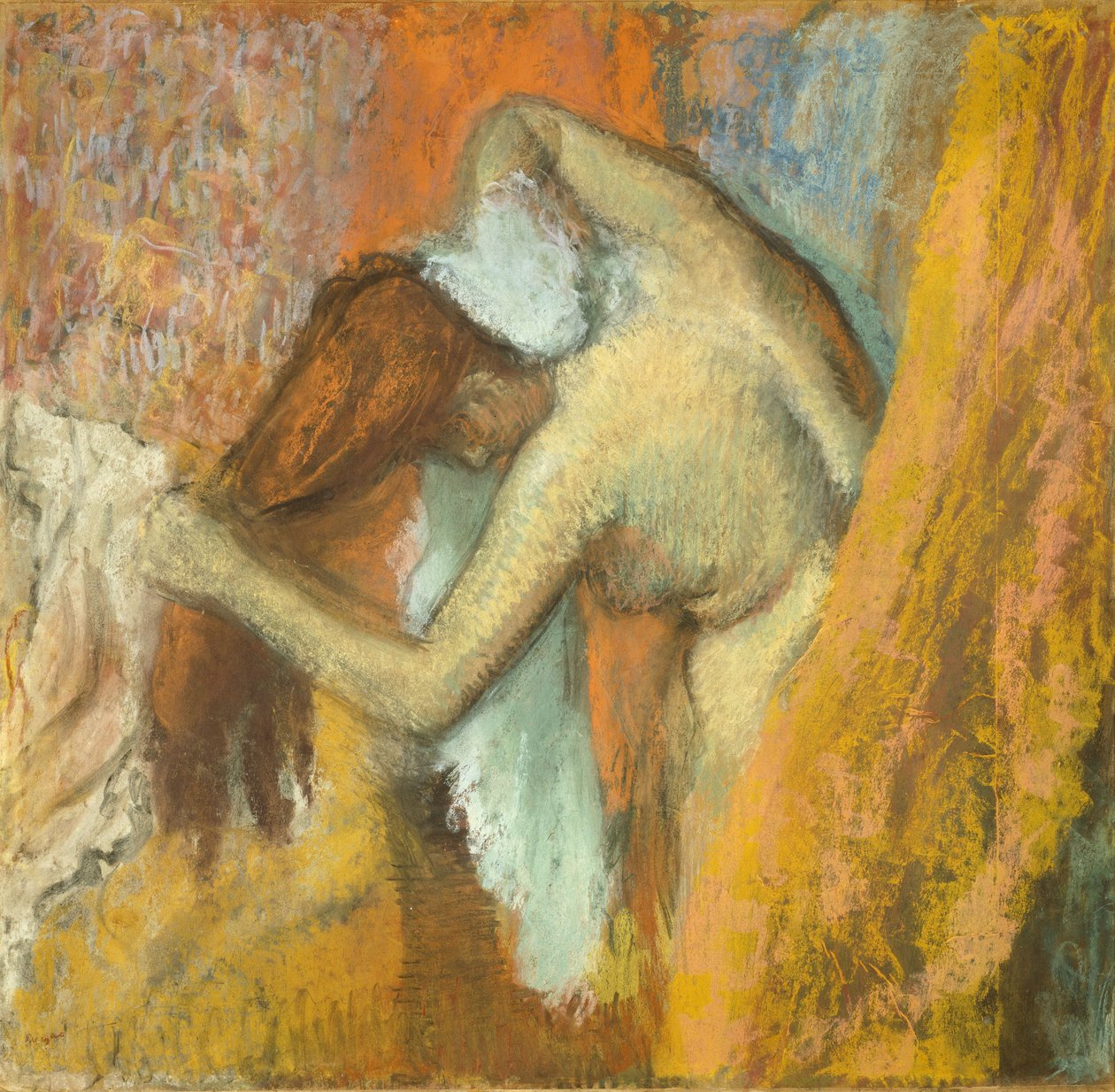 Femme à la toilette - Edgar Degas