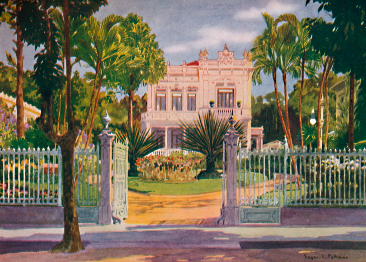 Résidence du Comte Paulo de Frontin, Petropolis - Edgar L Pattison