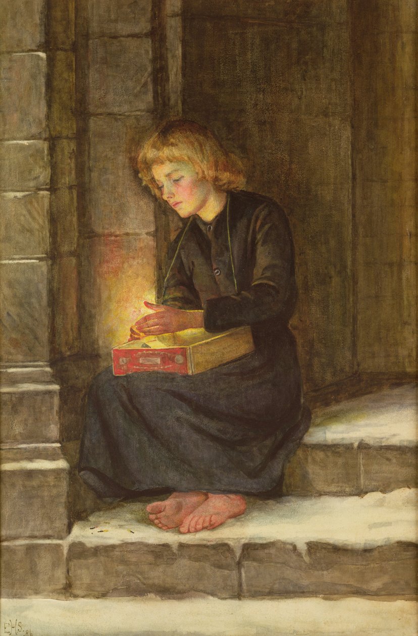 La fille aux allumettes - Edith Heckstall Smith