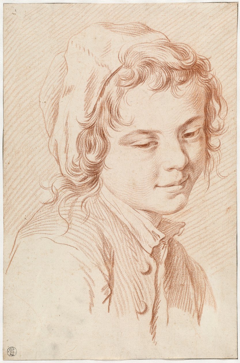 Tête de garçon - Edmé Bouchardon