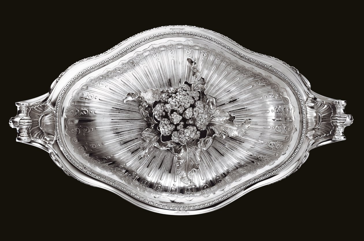 Tureen, couvercle et doublure Louis XV - Edme Pierre Balzac