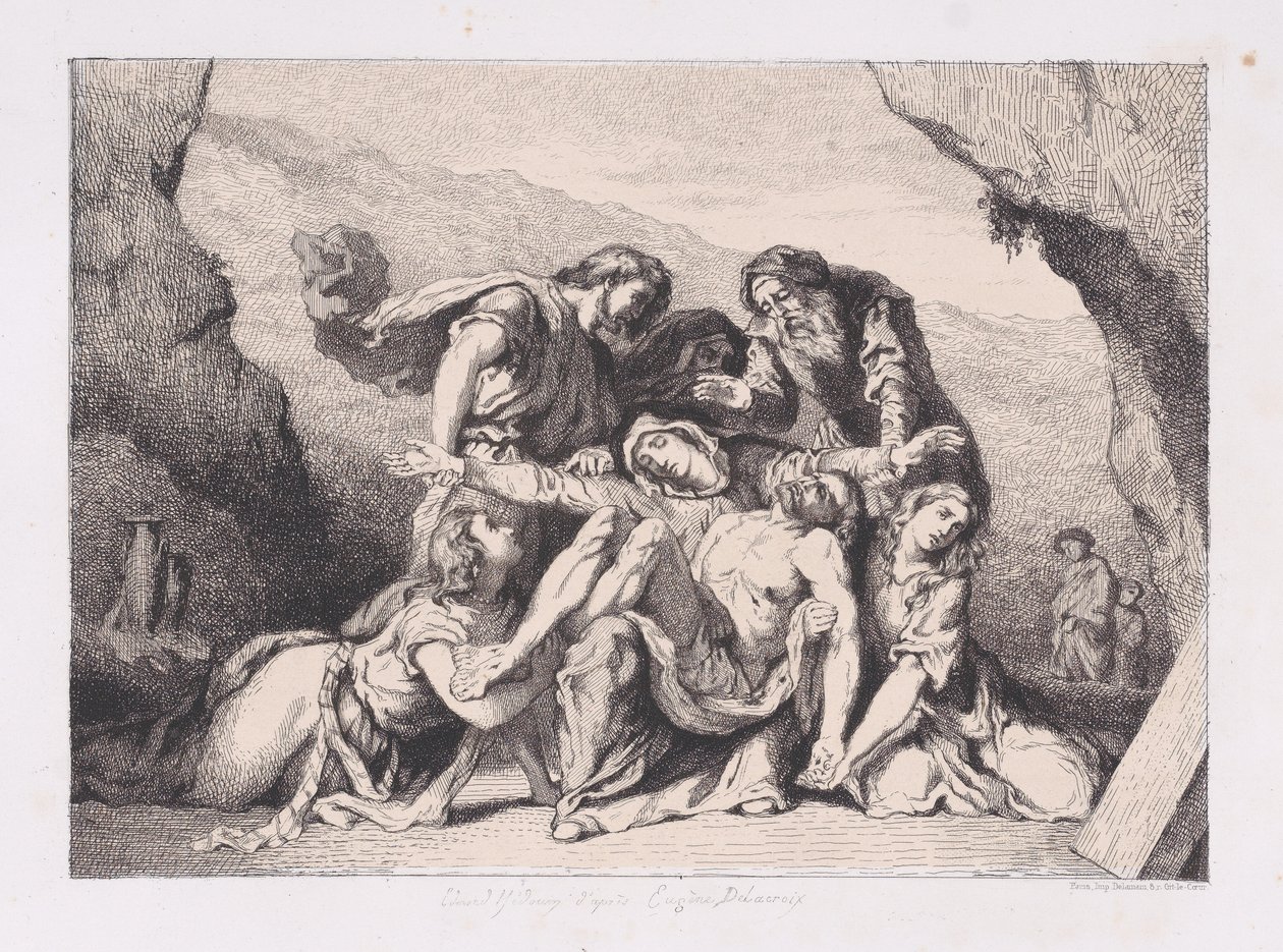 Pietà - Edmond Hédouin