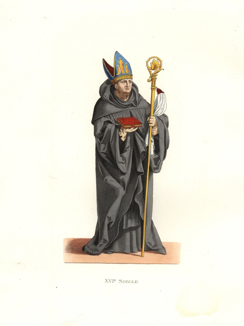 Abbé bénédictin - Edmond Lechevallier-Chevignard