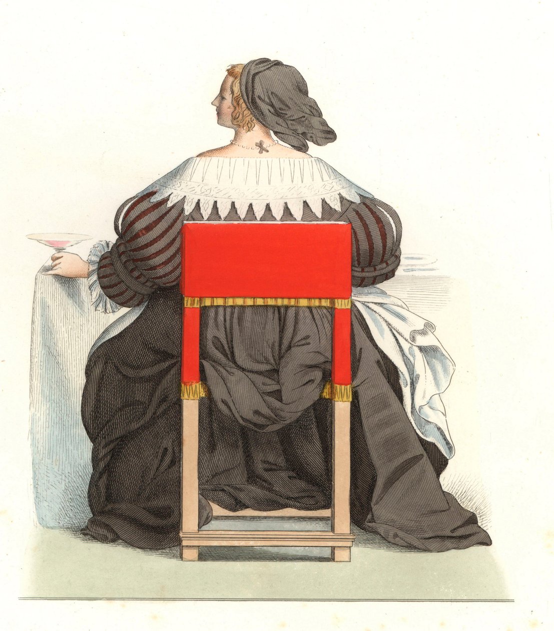 Femme française du XVIIe siècle, d