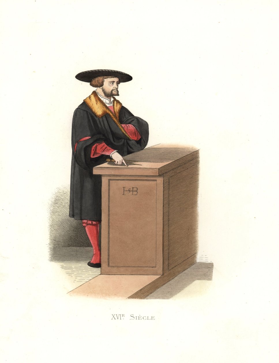 Hans Sebald Beham (1500-1550), graveur, peintre et miniaturiste allemand - Edmond Lechevallier Chevignard