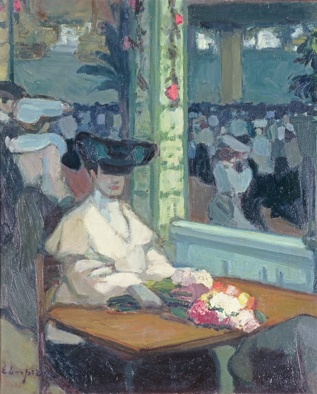 En attente (Moulin de la Galette) - Edmond Lempereur