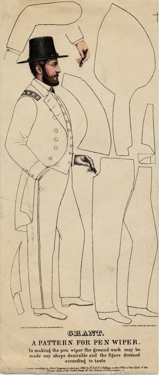 Grant : un modèle pour essuie-plume..., 1866 - Edmund Burke Kellogg