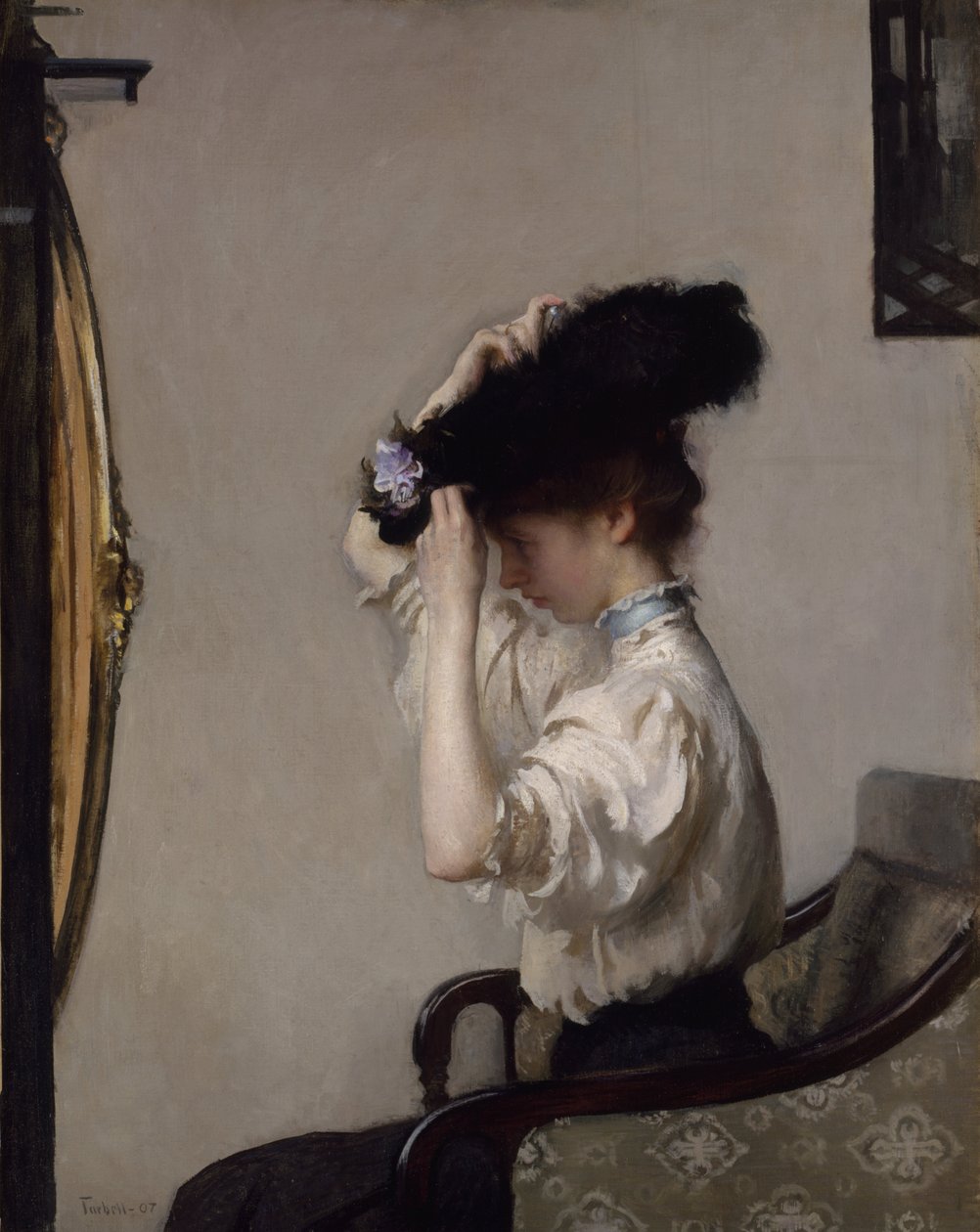Préparation pour la matinée - Edmund Charles Tarbell