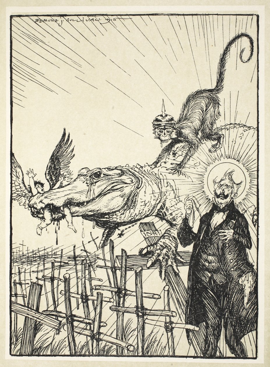 Larmes de Crocodile, illustration de The Kaiser