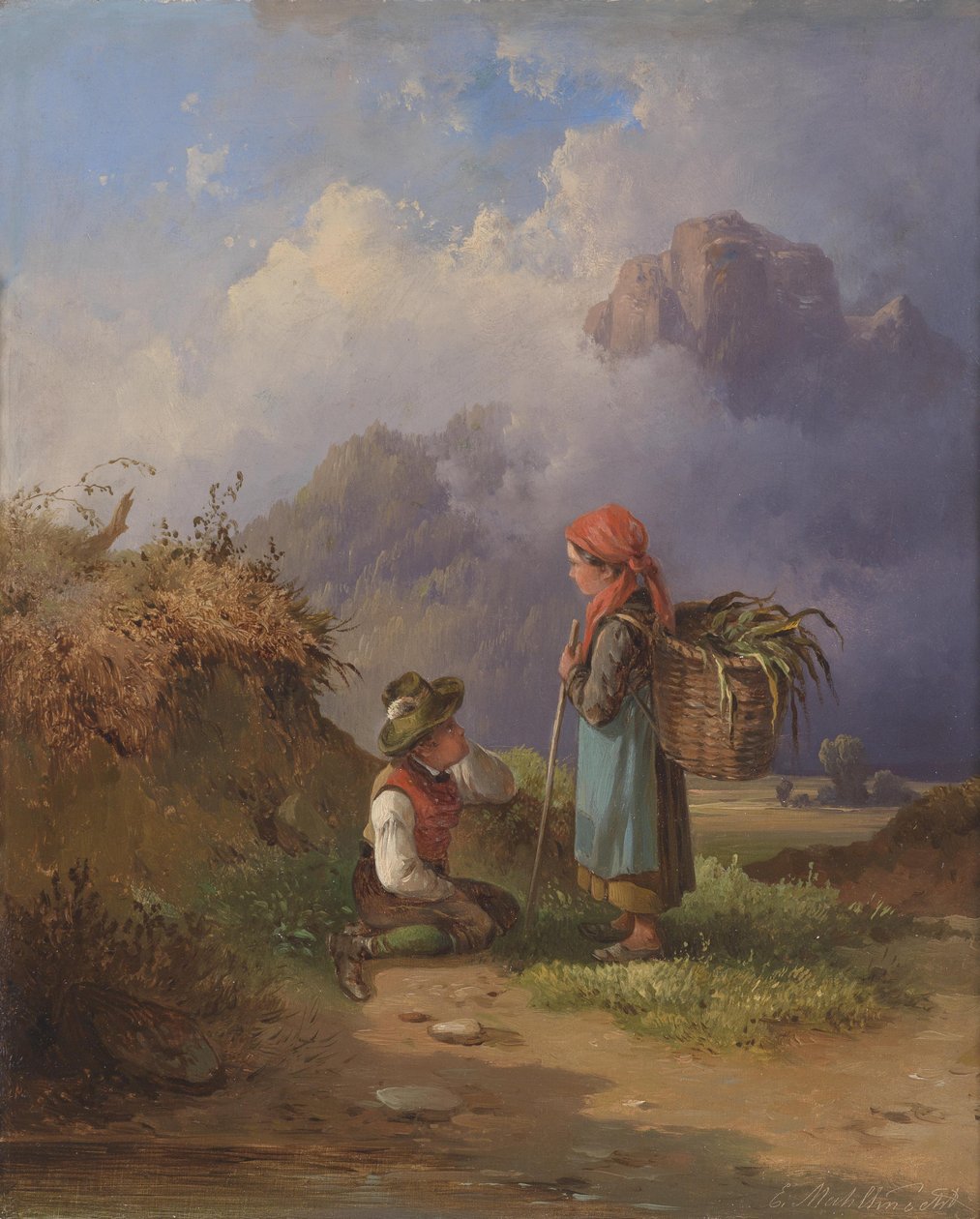 Courte pause - Edmund Mahlknecht