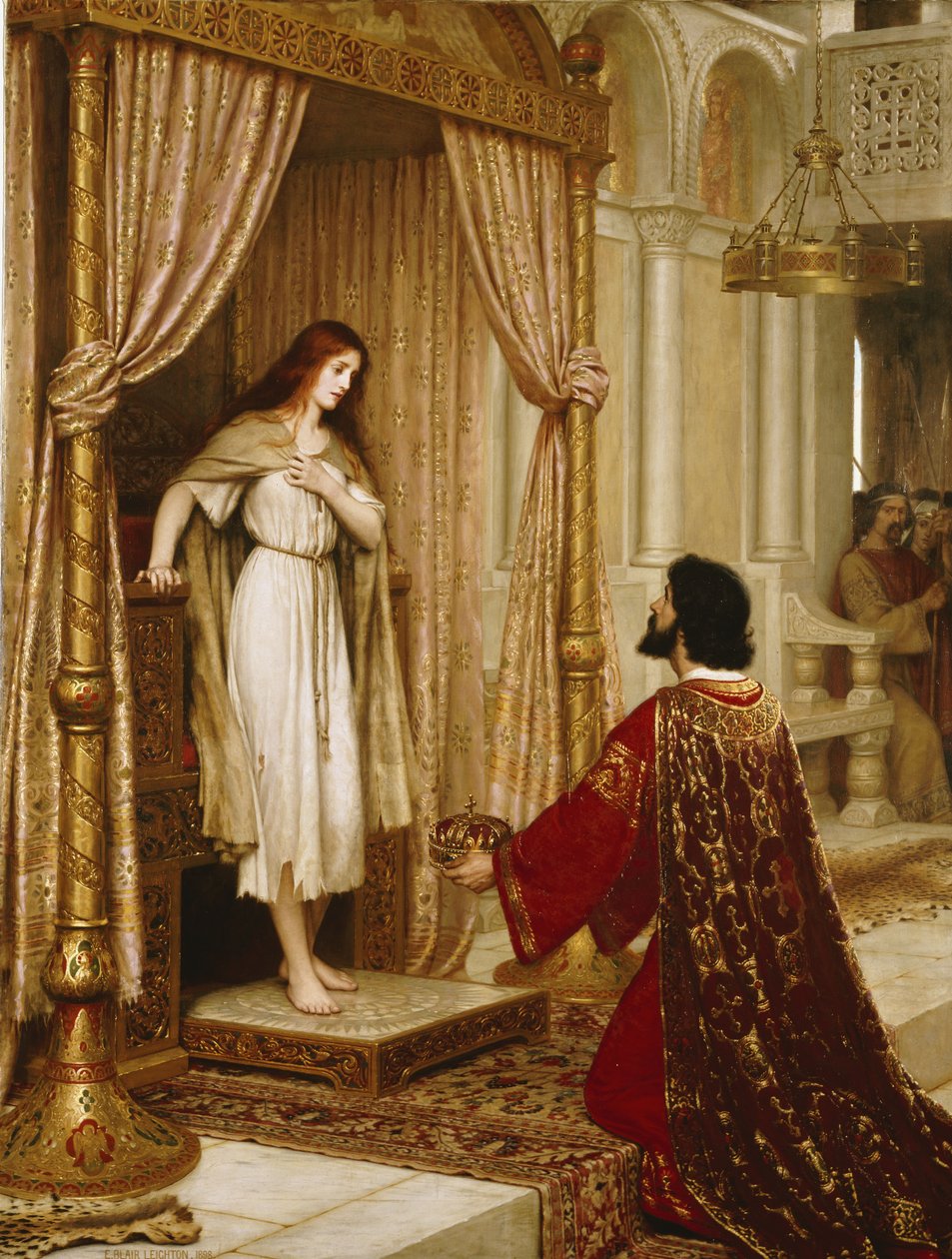 Un roi et une mendiante, 1898 - Edmund Blair Leighton
