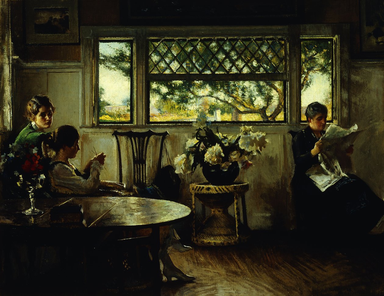 Mère, Mercie et Marie - Edmund Charles Tarbell