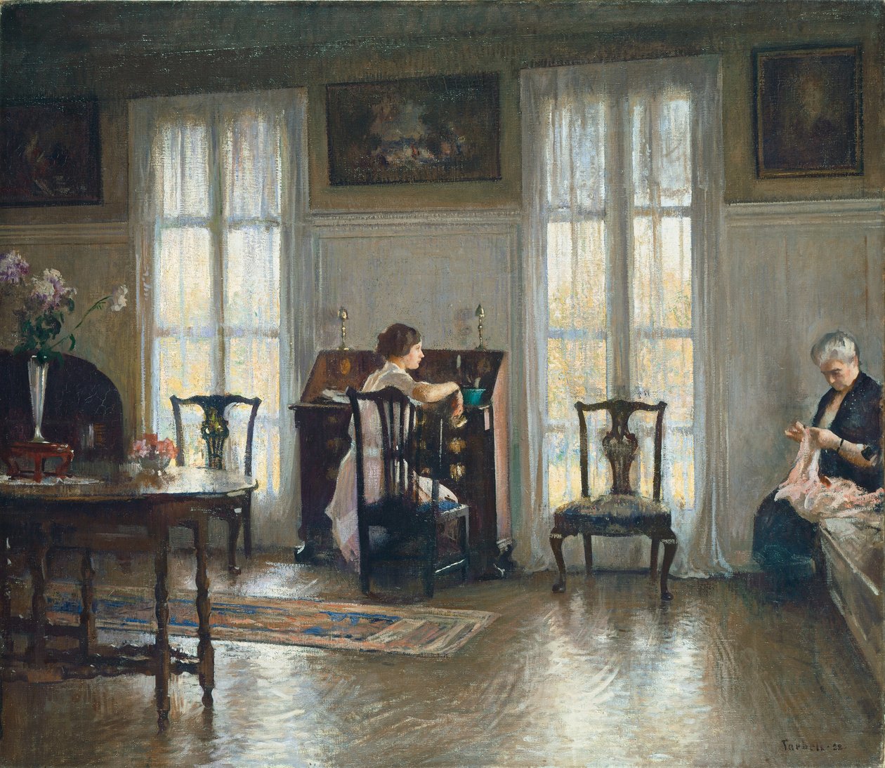 Mère et Marie, 1922 - Edmund Charles Tarbell