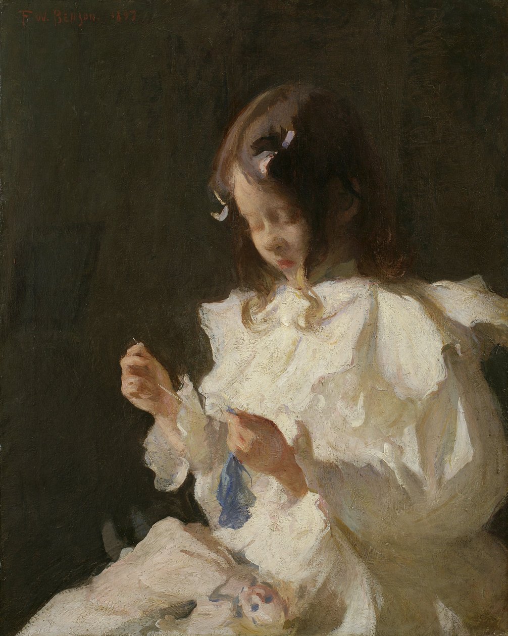 Ma fille Joséphine - Edmund Charles Tarbell
