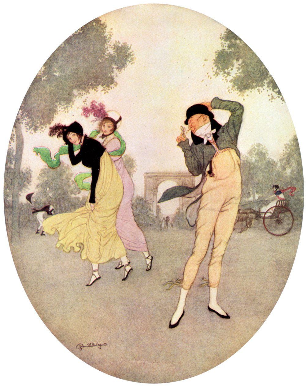 Que pensez-vous du jeune Rouselle | Edmund Dulac