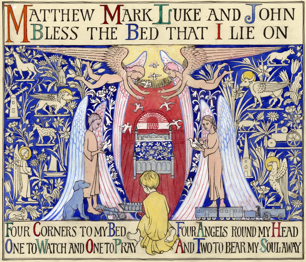 Matthieu, Marc, Luc et Jean, c.1935 - Edmund Hunter