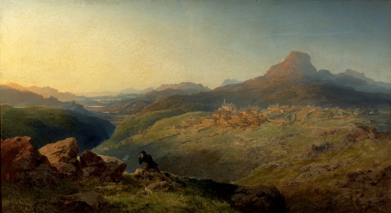 Ville et vallée de Ffestiniog, Pays de Galles - Edmund John Niemann