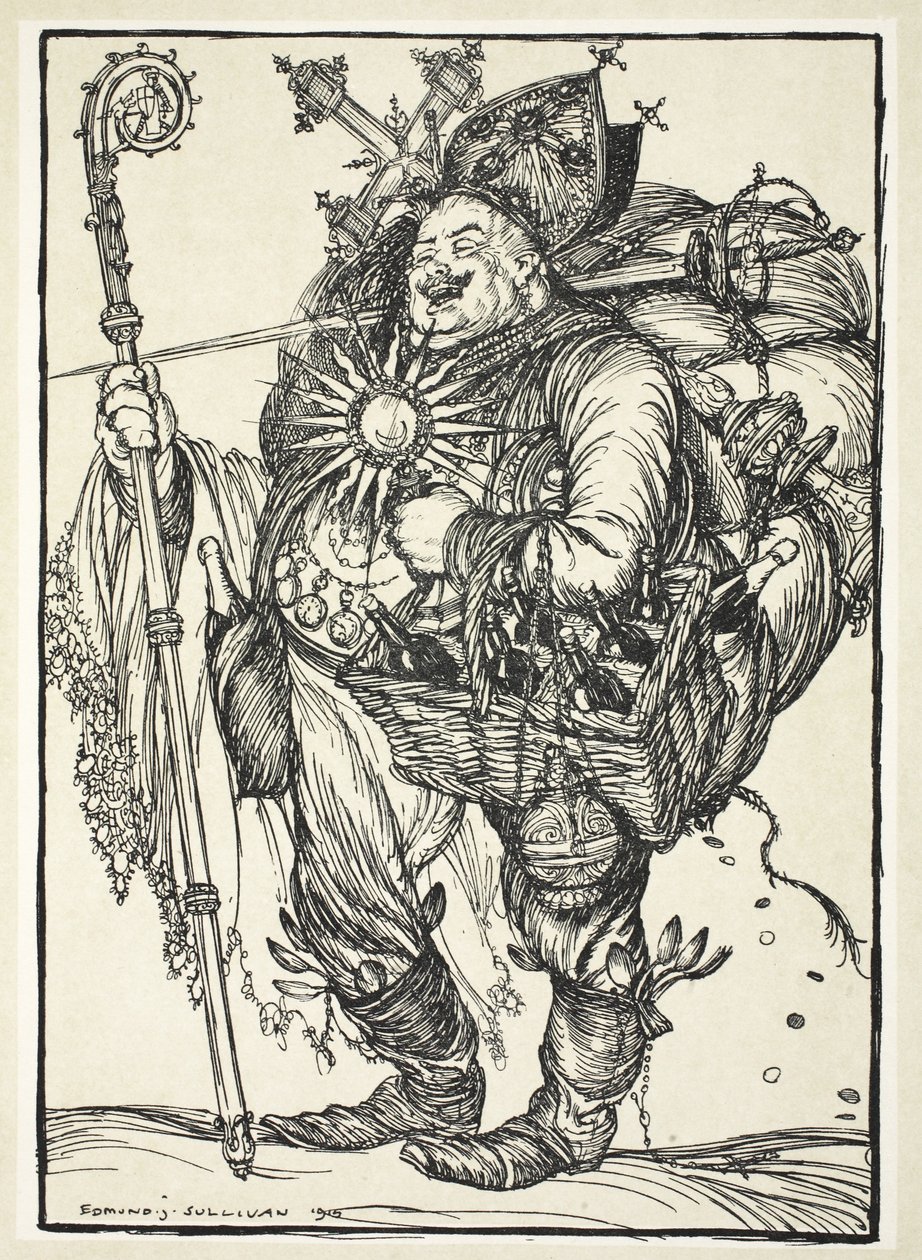 Herr Michel ADC, au prince héritier à son retour de la Terre Promise, illustration de The Kaiser