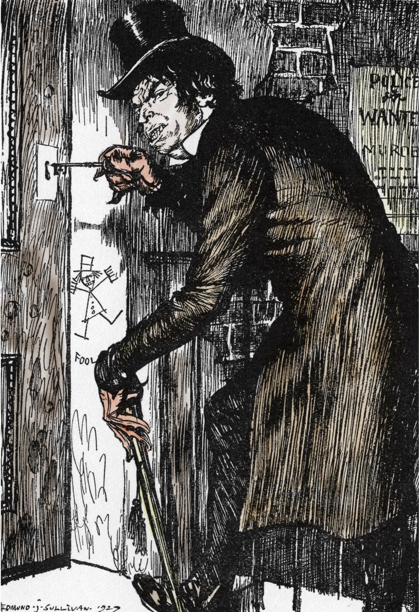 Mr Hyde rentre chez lui après une nuit d