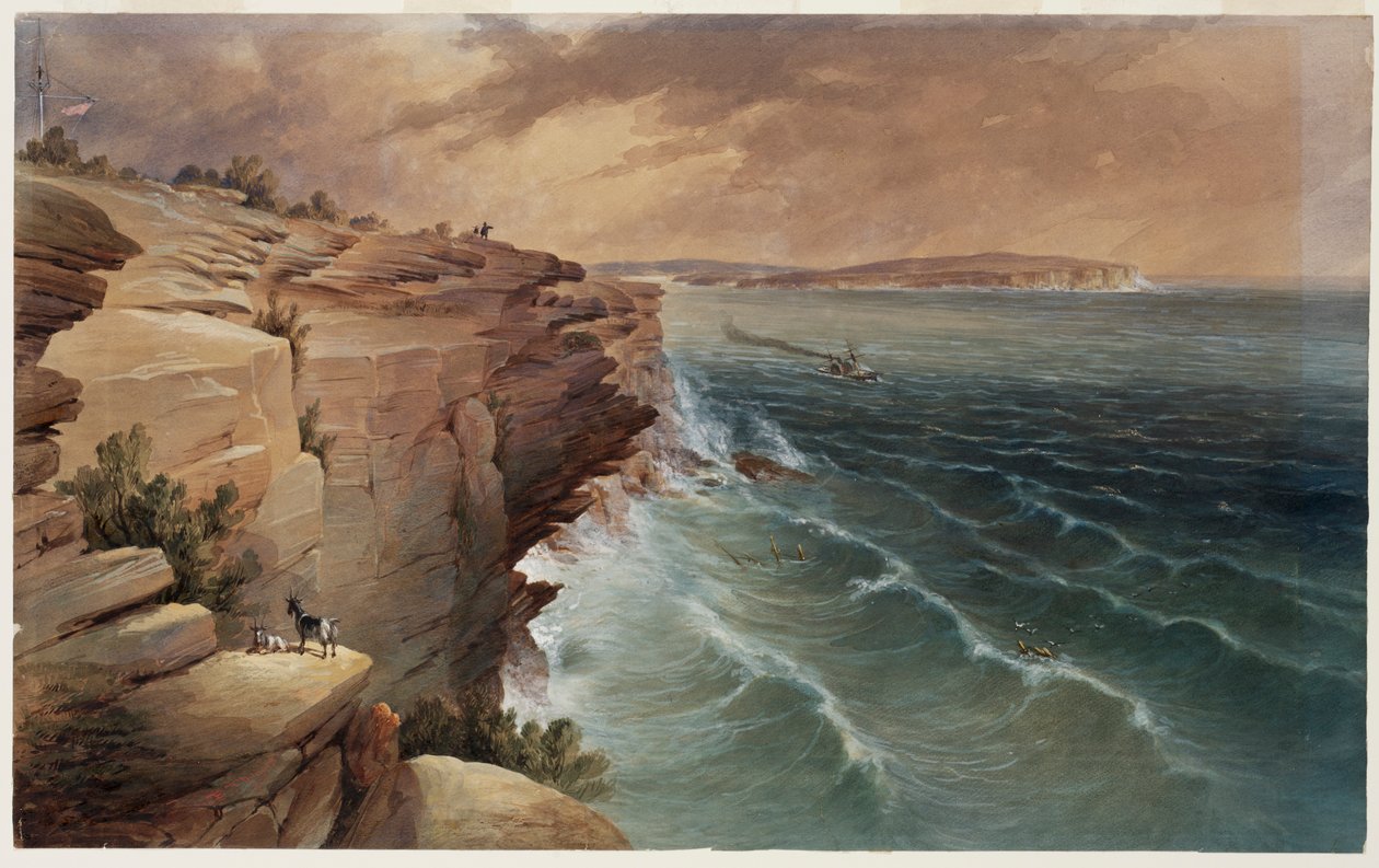 Entrée de Port Jackson - Edmund Thomas