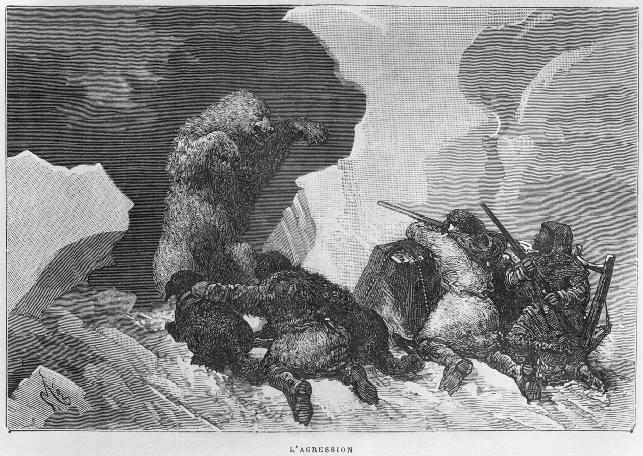 Attaque, illustration de 