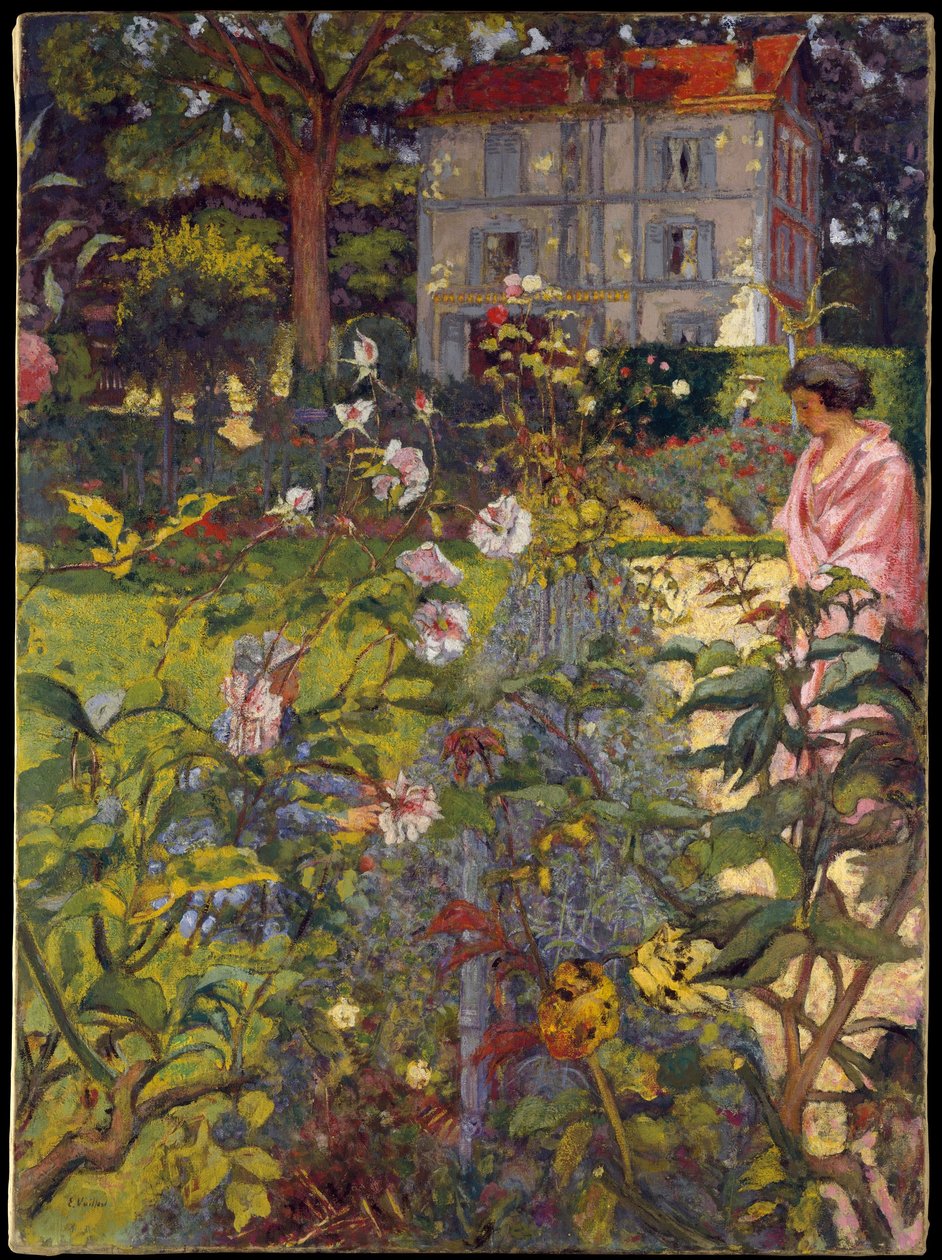 Jardin de Vaucresson - Edouard Vuillard