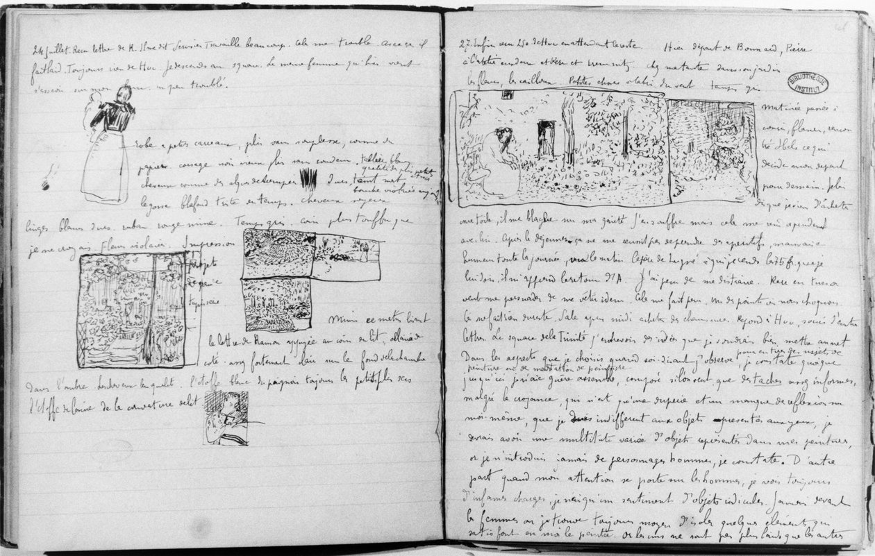Pages du journal d