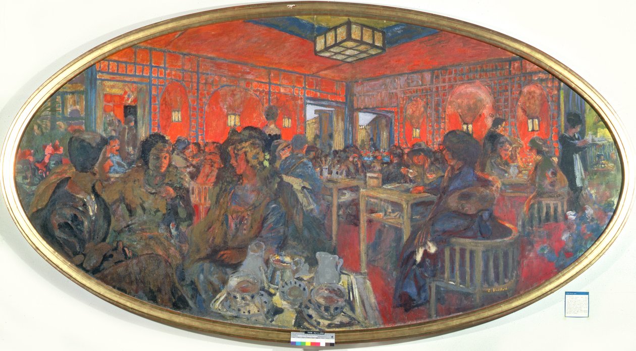 La Salle de Thé au Grand Teddy, 19189 - Edouard Vuillard