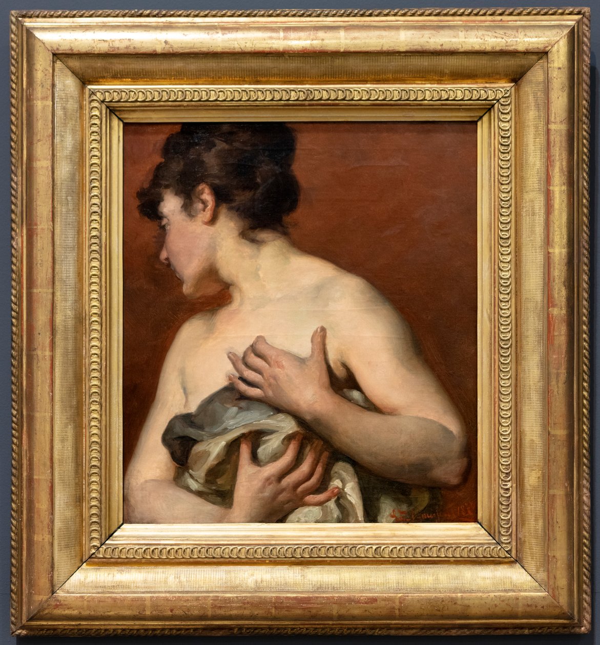 Étude de nu - Edouard Agneessens