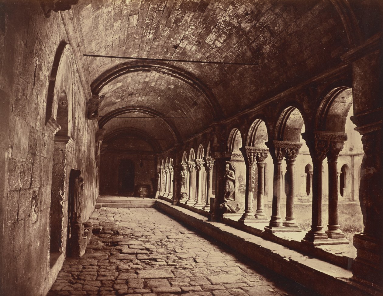 Arles. Cloitre St Trophime - Édouard Baldus