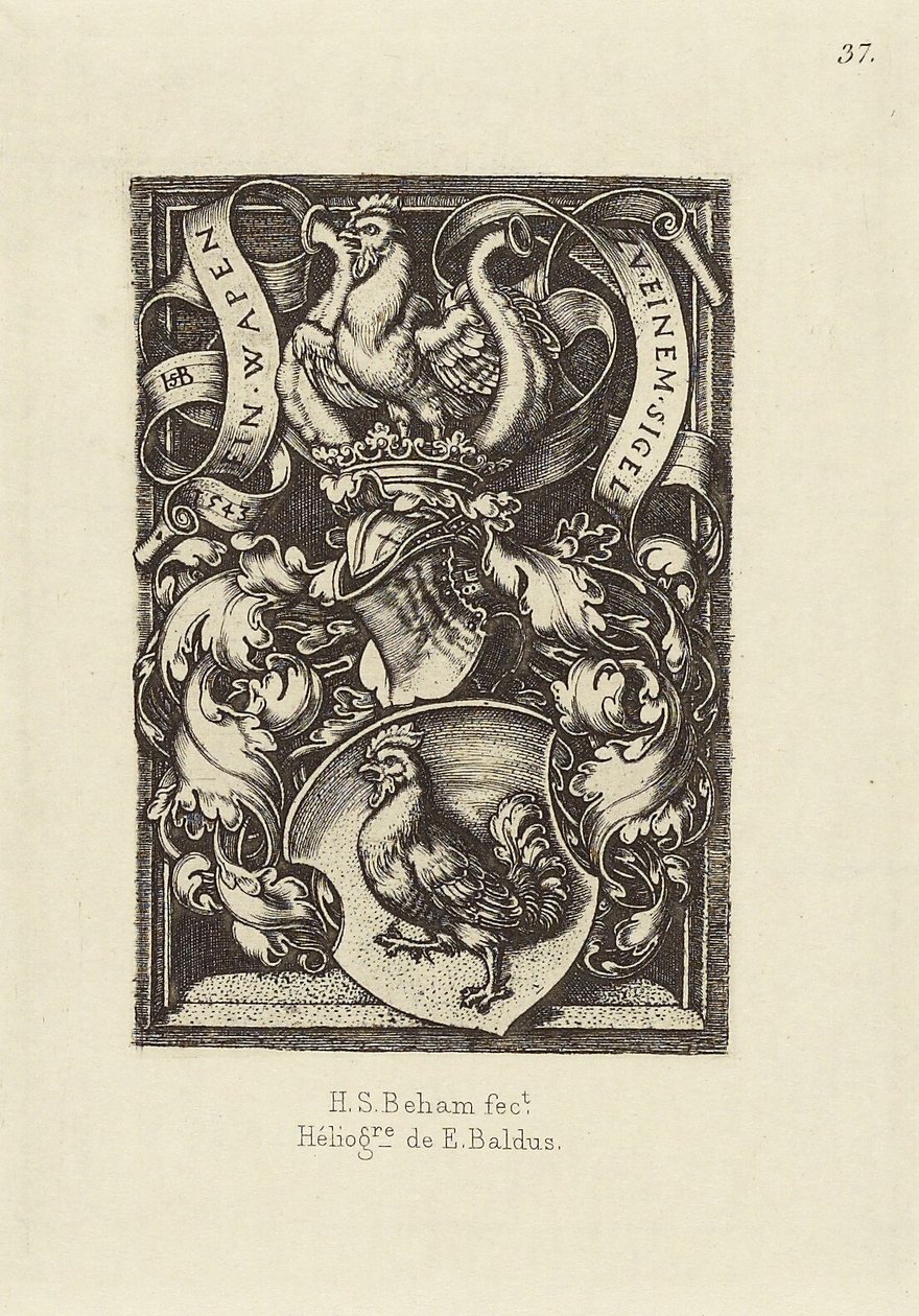 [Conception par Hans Sebald Beham] - Édouard Baldus
