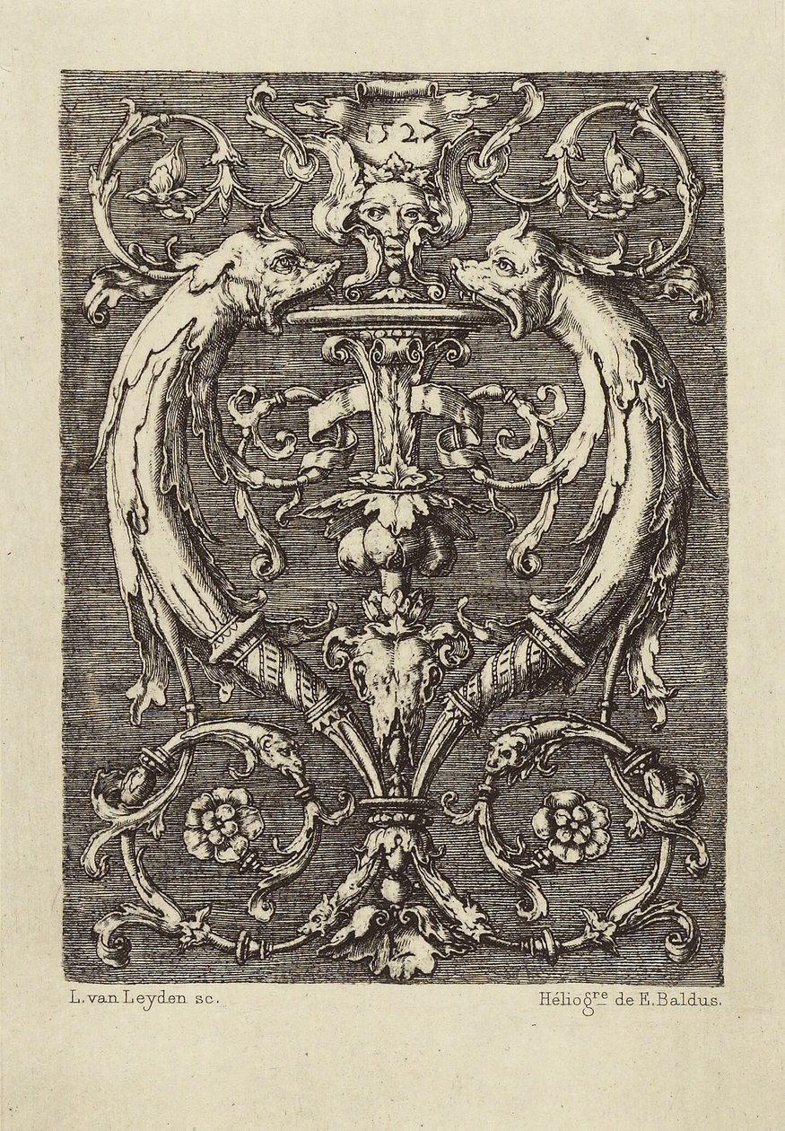 [Dessin de Lucas van Leyden] - Édouard Baldus