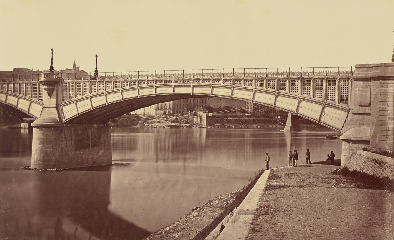 Lyon. Viaduc du Rhône - Édouard Baldus