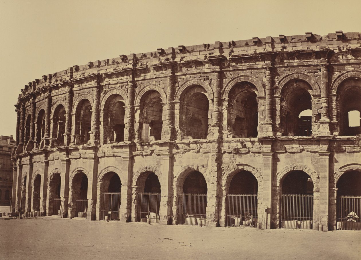 Nîmes. Amphithéâtre - Édouard Baldus