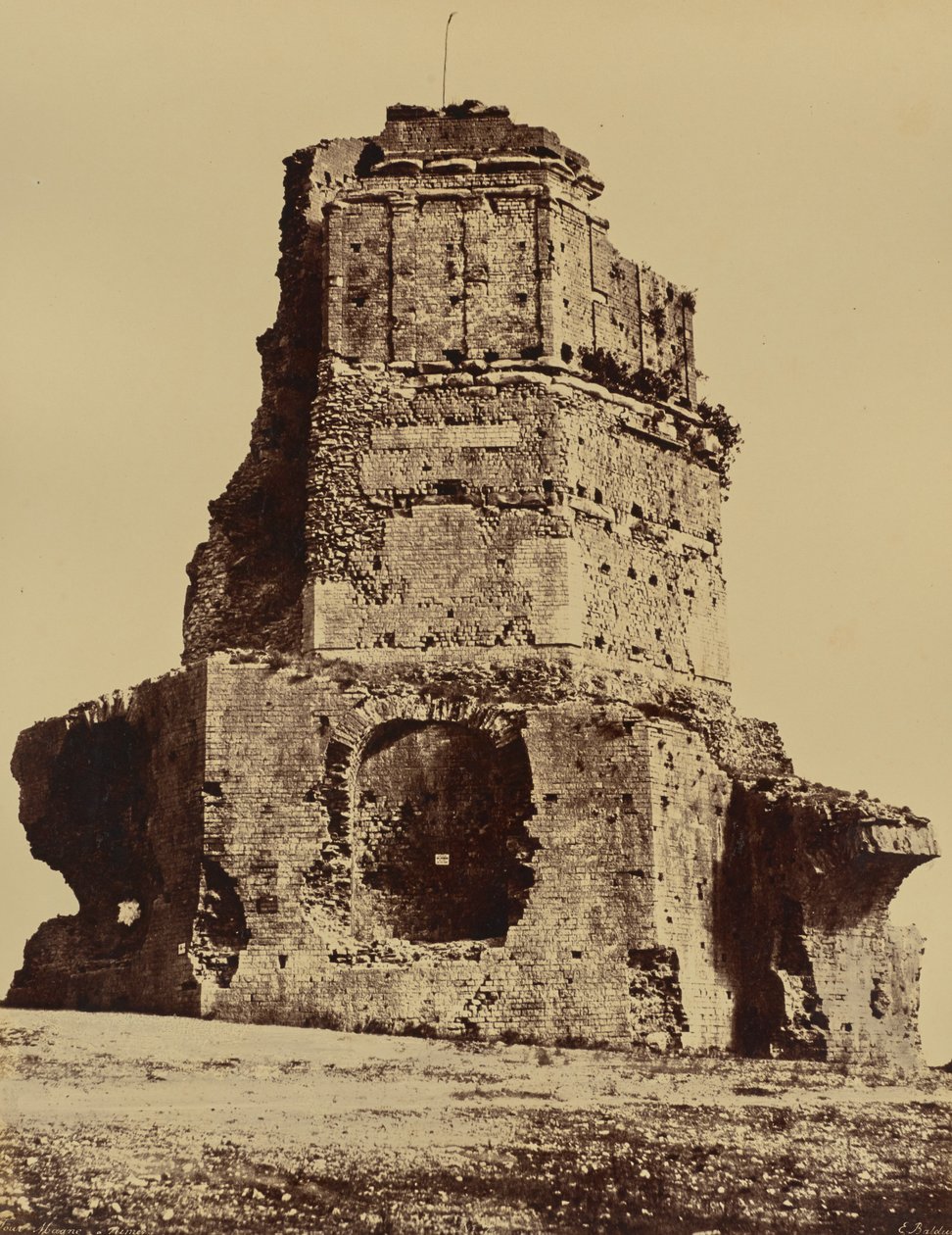 Nîmes. Tour Magne - Édouard Baldus