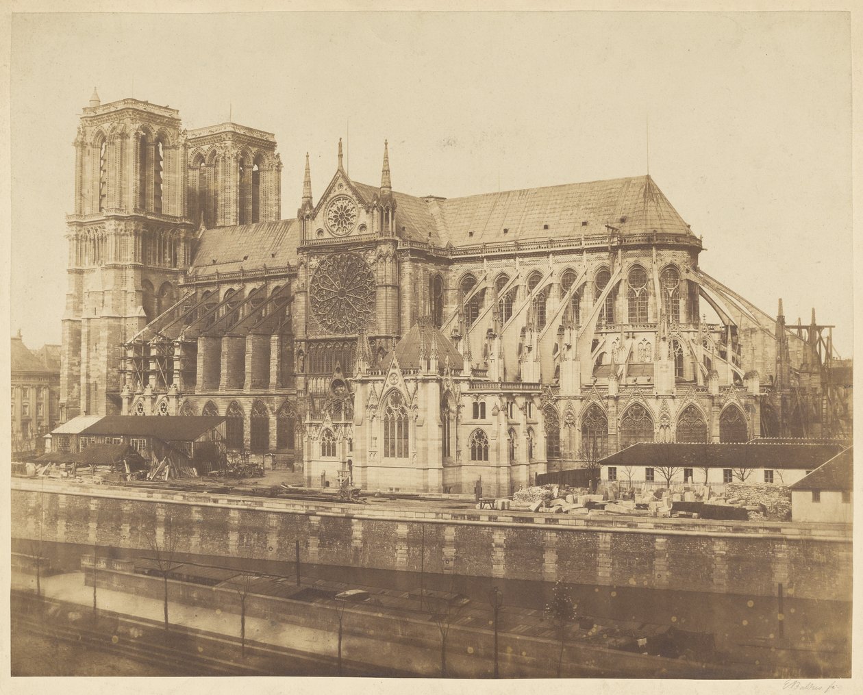 Cathédrale Notre-Dame - Édouard Baldus