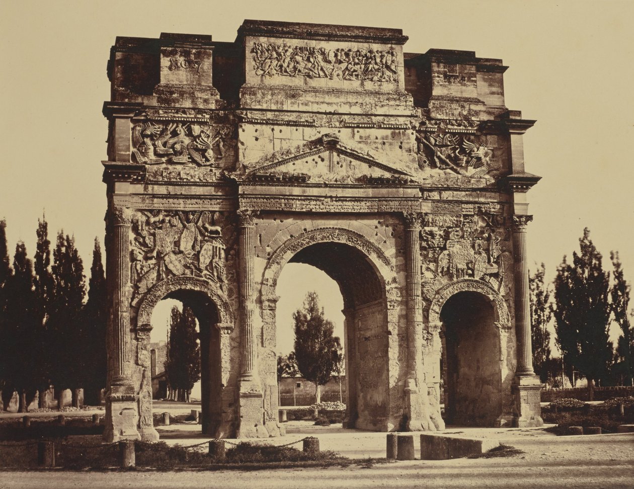 Orange. Arc Antique - Édouard Baldus