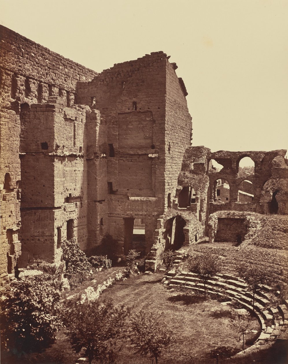 Orange. Théâtre antique - Édouard Baldus