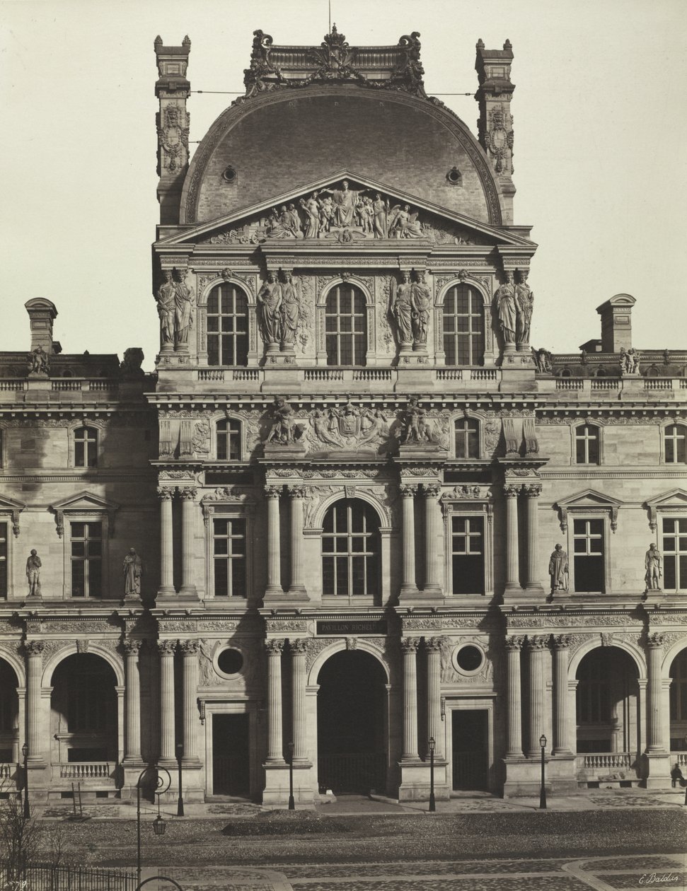 Pavillon Richelieu, Louvre, Paris - Édouard Baldus
